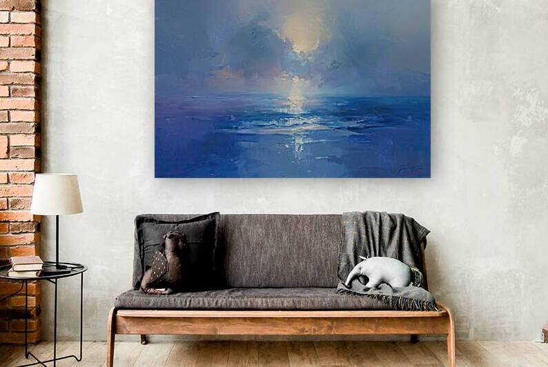 Azure Seascape Glow 2Y9CHJ 50 by Abstract Rebellion