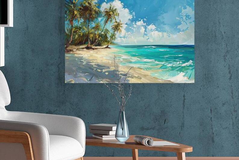 Azure Shore Rhapsody H3N2P9 55 by Abstract Rebellion