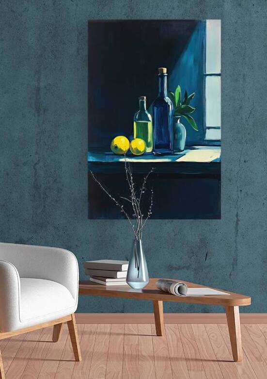 Azure Still Life Y2H9N3 55 by Abstract Rebellion