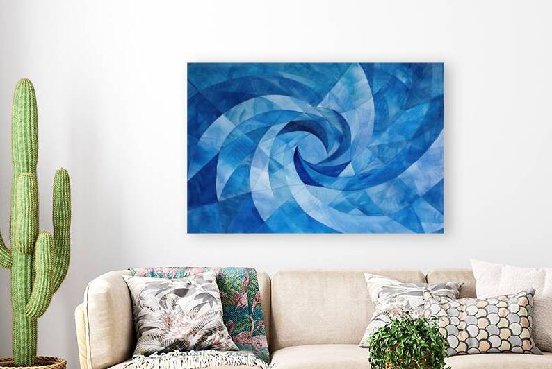Azure Vortex 7892BC 45 by Abstract Rebellion