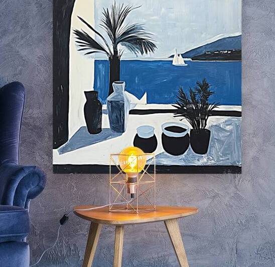 Azure Vista Serene 9H2N7P 60 by Abstract Rebellion