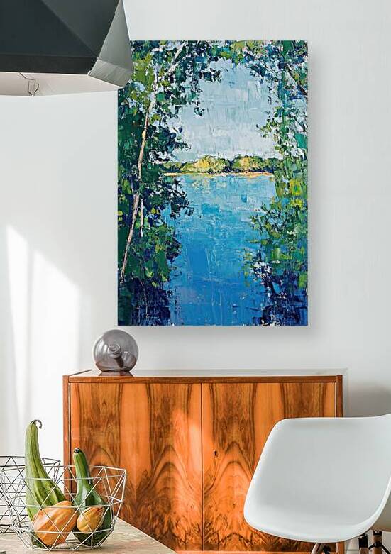 Azure Vista Through Trees H2N9P4 53 by Abstract Rebellion