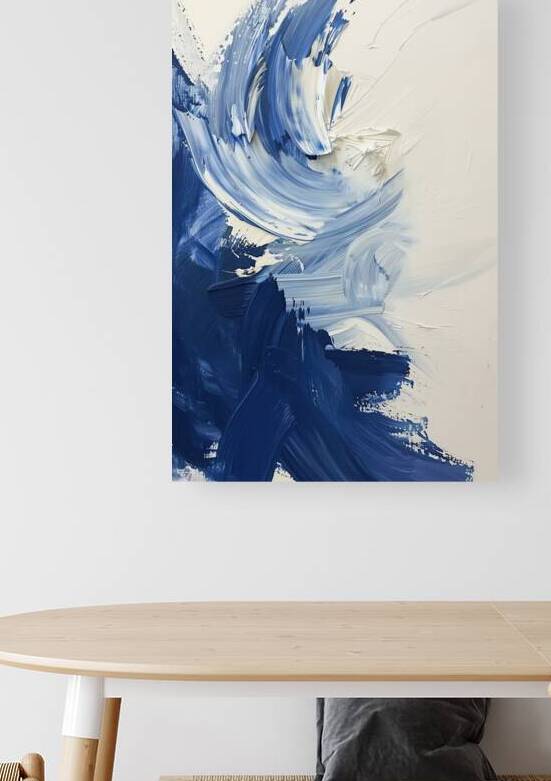 Azure Whirlwind Dance H3N2P9 52 by Abstract Rebellion