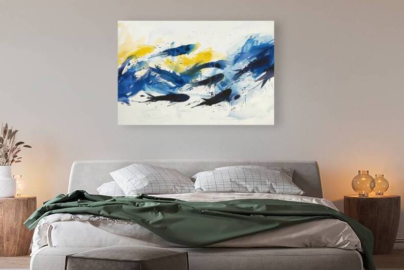 Azure Zephyr Dance 2P9H7N 58 by Abstract Rebellion