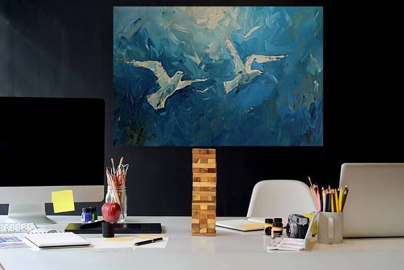 Azure Wings Soaring High Z92HNP 58 by Abstract Rebellion