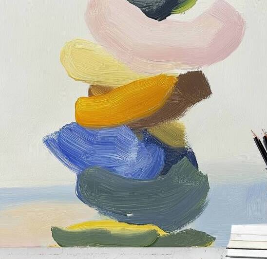 Balanced Brushstrokes 7P9H2N 47 by Abstract Rebellion