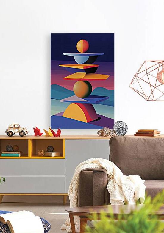 Balanced Shapes Twilight H9P4N2 60 by Abstract Rebellion