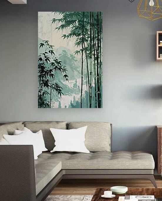 Bamboo Forest Serene 92DH7B 55 by Abstract Rebellion