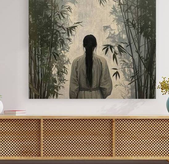 Bamboo Forest Reverie 7H29P4 45 by Abstract Rebellion