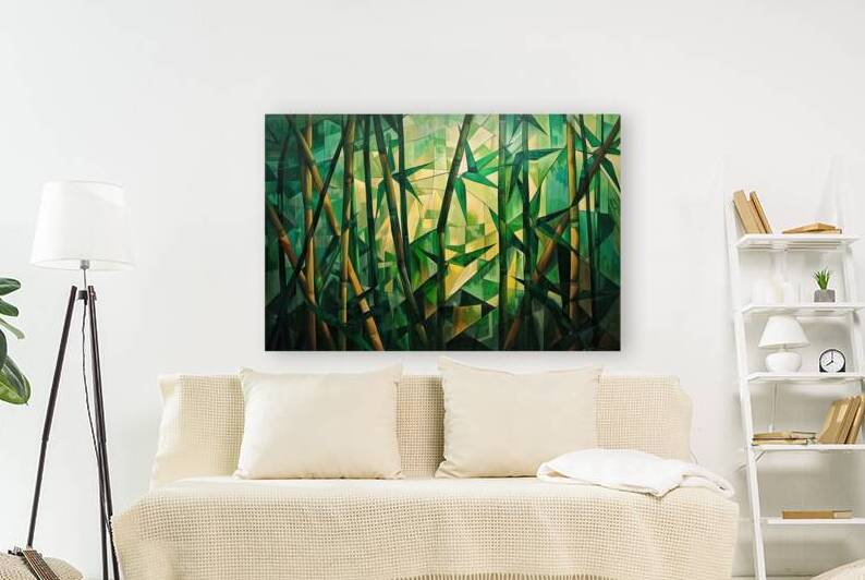 Bamboo Grove Tessellation H2N9P2 57 by Abstract Rebellion