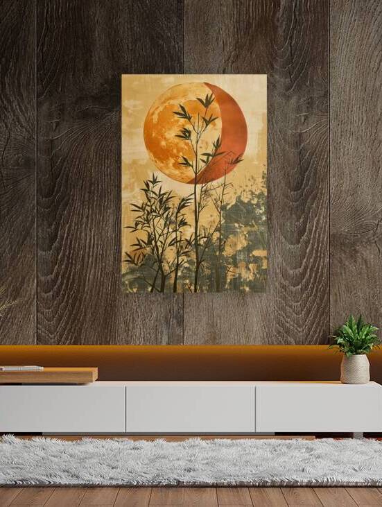 Bamboo Moonrise NHZ793 57 by Abstract Rebellion
