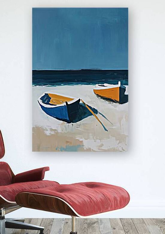 Beached Boats Summer Day 92HJ8N 57 by Abstract Rebellion