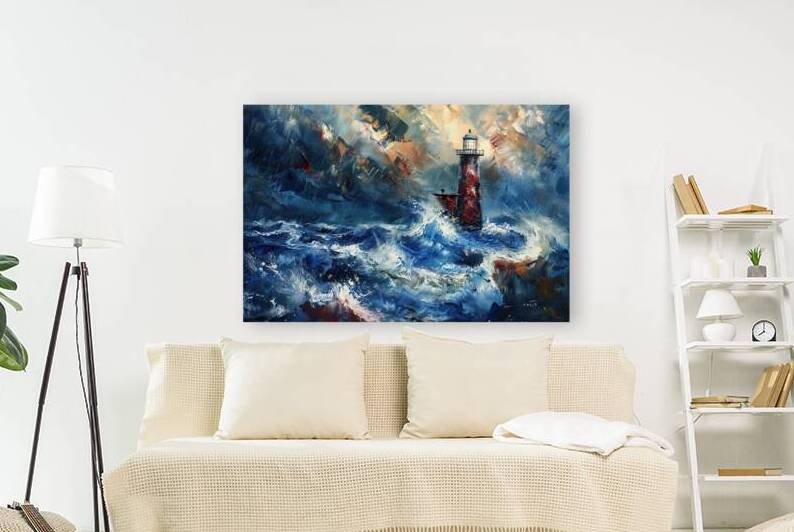 Beacon Amidst Tempest 9H3N2Z 58 by Abstract Rebellion