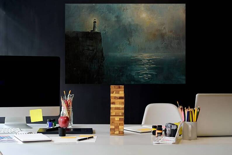 Beacon of Hope 23H9N4 55 by Abstract Rebellion