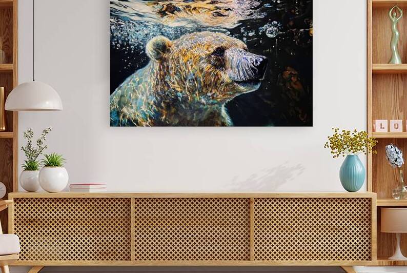 Beneath Arctic Glow H3N9P2 63 by Abstract Rebellion