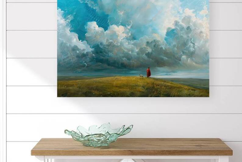 Beneath Gathering Clouds H9P4N 55 by Abstract Rebellion