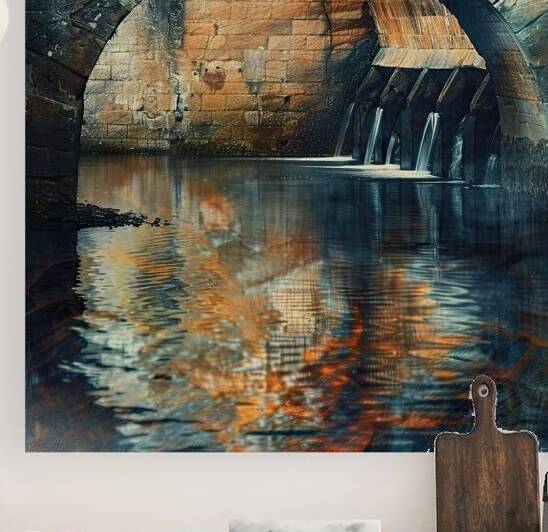 Beneath Stone Arch 28H9N4 65 by Abstract Rebellion