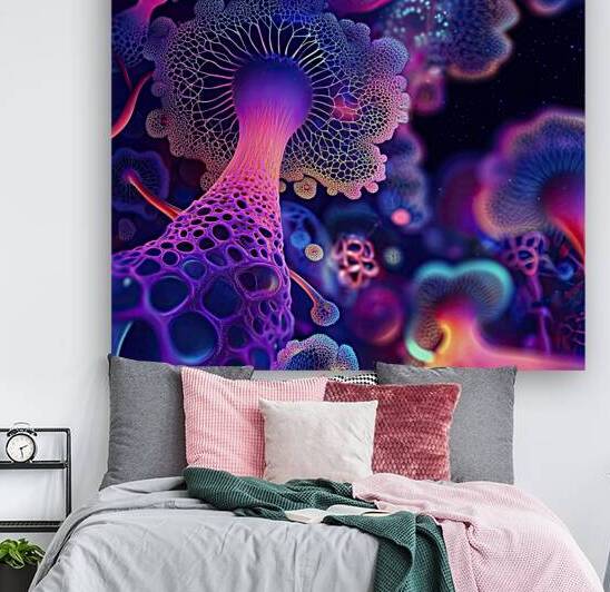 Bioluminescent Bloom H9P4ZN 60 by Abstract Rebellion