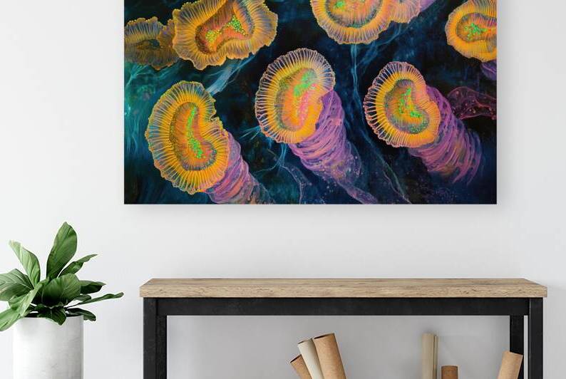 Bioluminescent Bloom H9P4N2 65 by Abstract Rebellion