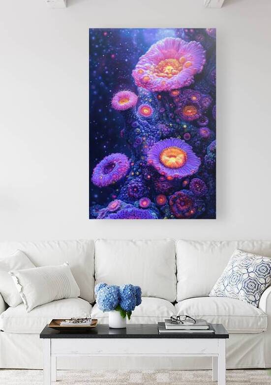 Bioluminescent Coral Garden H92N5Z 62 by Abstract Rebellion
