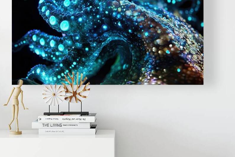 Bioluminescent Octopus 92HNPZ 62 by Abstract Rebellion