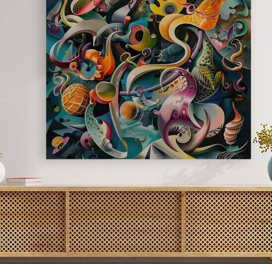 Biomorphic Fusion 4892Z 55 by Abstract Rebellion