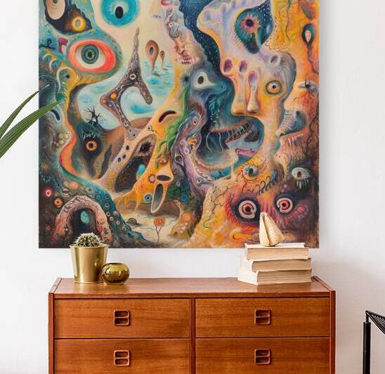 Biomorphic Reverie H2N9P2 55 by Abstract Rebellion