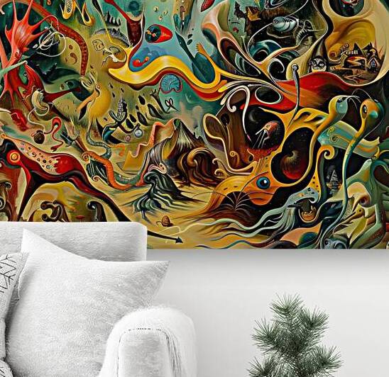 Biomorphic Reverie H9P4N2 60 by Abstract Rebellion
