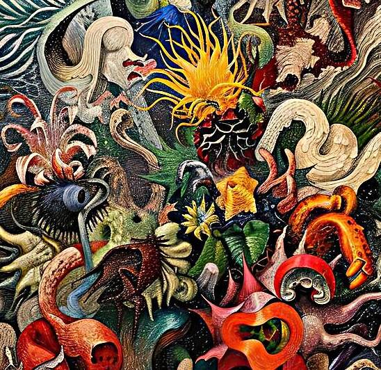 Biomorphic Reverie H3N9P2 62 by Abstract Rebellion
