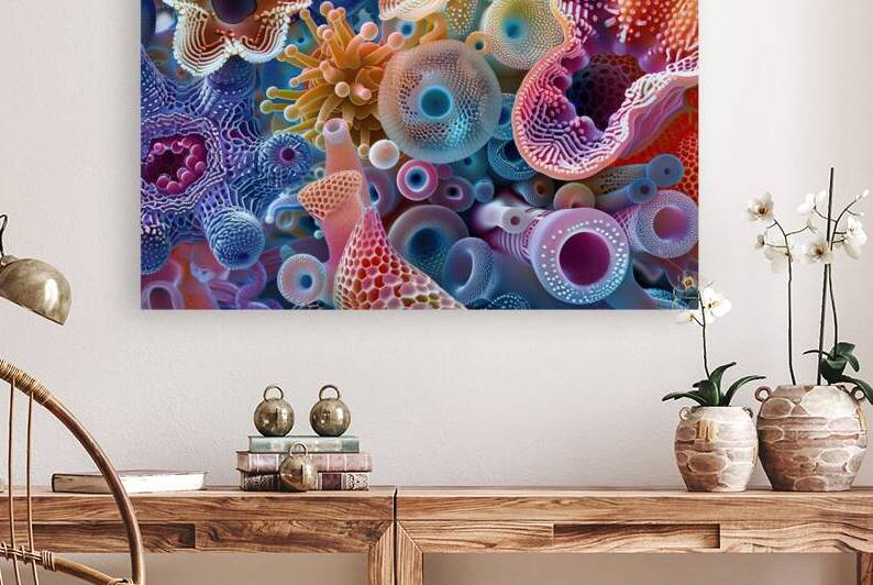 Biomorphic Symphony A729B5 45 by Abstract Rebellion