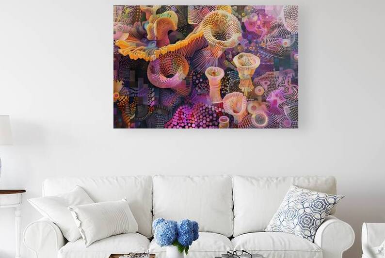 Biomorphic Symphony 7H29P3 50 by Abstract Rebellion
