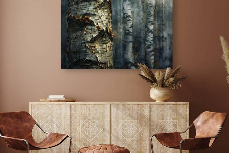 Birch Grove Whispers J9P4H2 45 by Abstract Rebellion