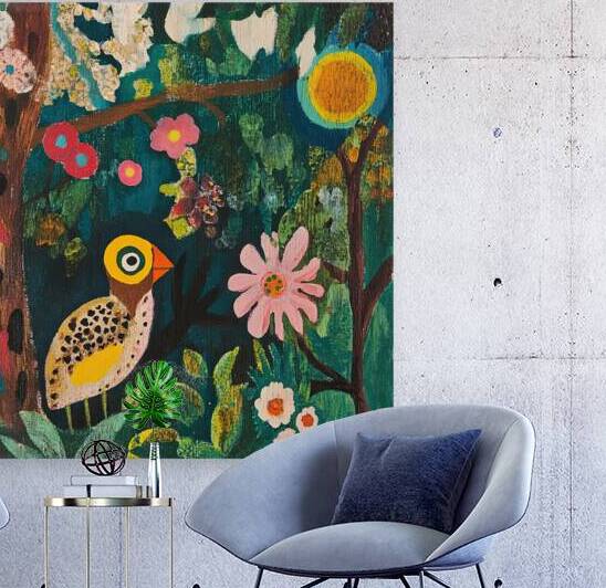 Bird in Bloom 7P3H2N 45 by Abstract Rebellion
