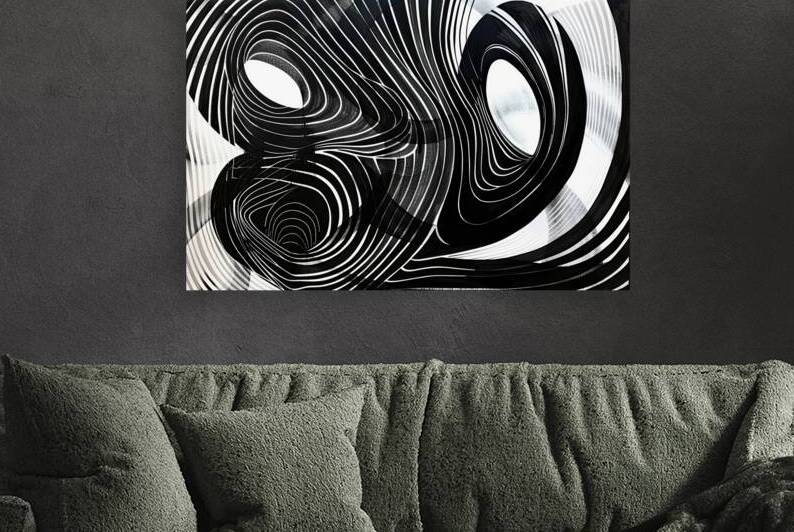 Black White Rhythms 23HNP4 57 by Abstract Rebellion