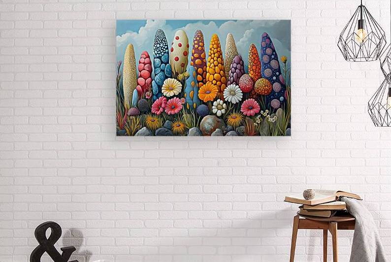 Blooming Alien Flora 92HJ8N 60 by Abstract Rebellion