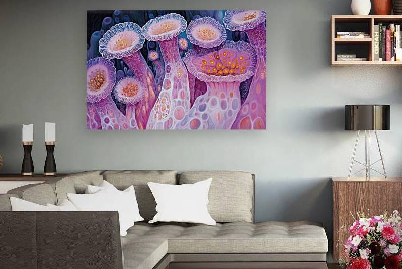 Blooming Coral City 78HNP3 65 by Abstract Rebellion
