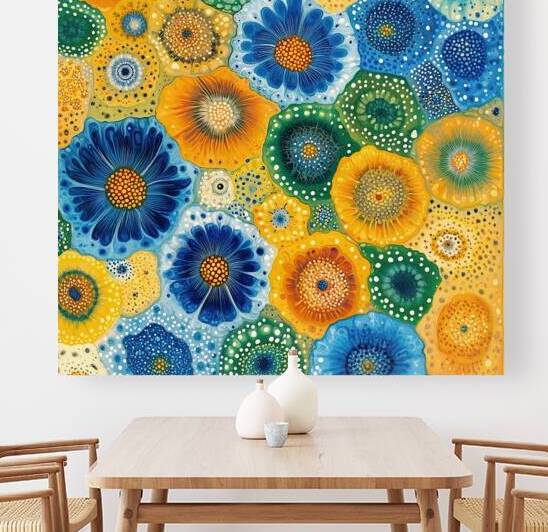 Blooming Cosmos 79B2D3 60 by Abstract Rebellion
