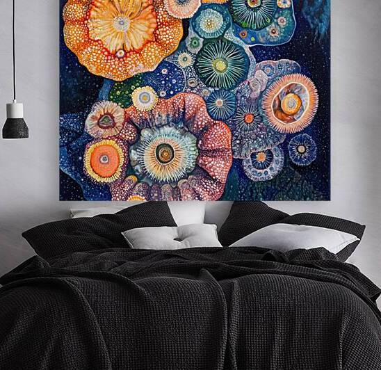 Blooming Cosmos 7H9N2P 67 by Abstract Rebellion