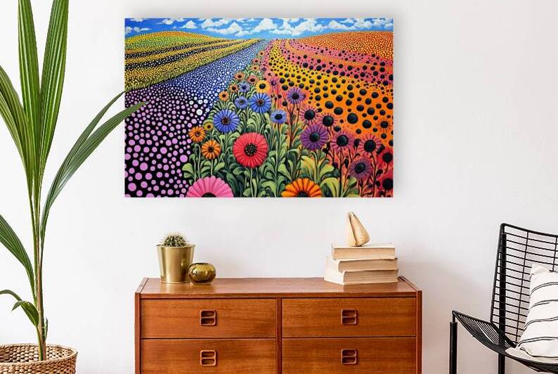 Blooming Fields of Joy 2PHN9Z 60 by Abstract Rebellion