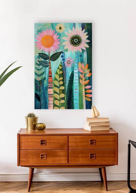 Blooming Garden Rhapsody 9P2N8J 55 by Abstract Rebellion