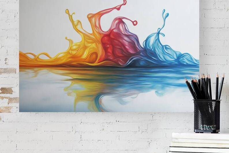 Chromatic Dance of Fluids Y92H7N 45 by Abstract Rebellion