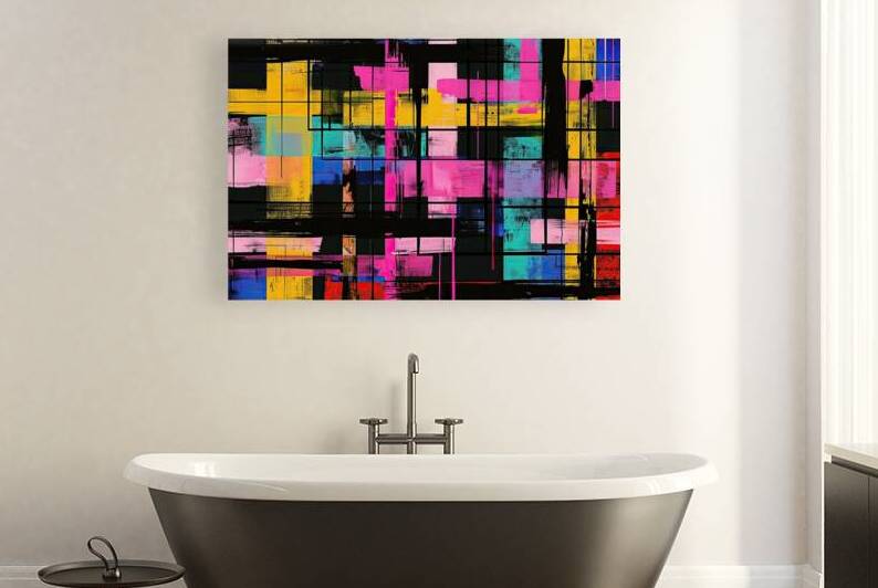 Chromatic Gridlock 2P9H7N 60 by Abstract Rebellion
