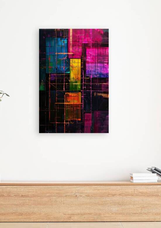 Chromatic Gridlock Y92H7N 60 by Abstract Rebellion