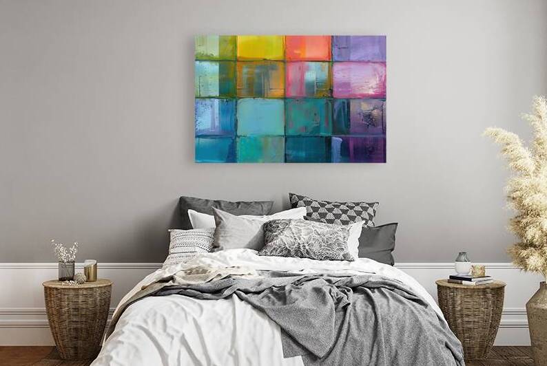 Chromatic Harmony Grid J9P4H2 58 by Abstract Rebellion