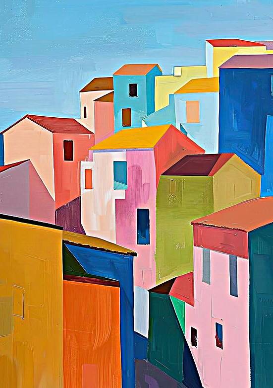 Chromatic Hillside Homes 78HNP2 57 by Abstract Rebellion