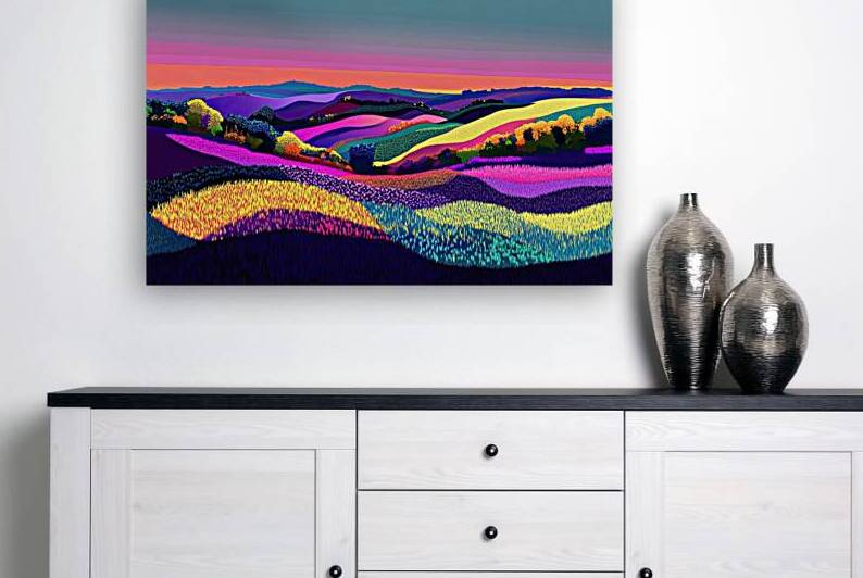 Chromatic Hills At Dusk 2P9H7D 57 by Abstract Rebellion