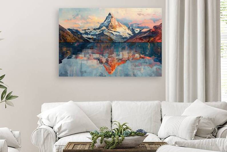 Alpine Reflections Y29H7N 60 by Abstract Rebellion