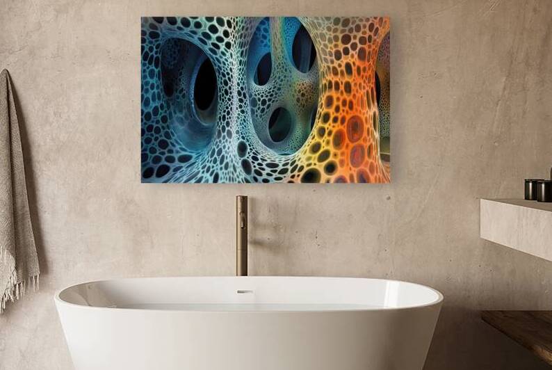 Caverns of Color H3N9P2 60 by Abstract Rebellion