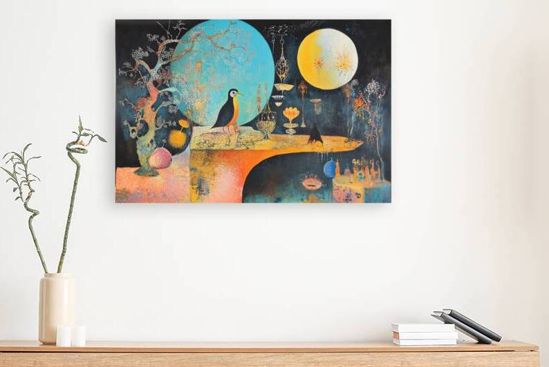 Celestial Bird Reverie 9H2N3Z 58 by Abstract Rebellion