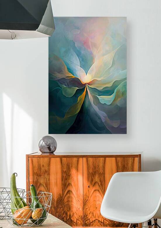 Celestial Bloom Unfurling Y92H7J 57 by Abstract Rebellion